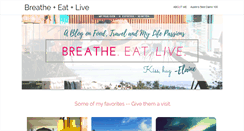 Desktop Screenshot of breatheeatlive.com